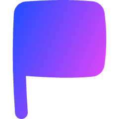 Rectangle Flag Icon from Flex Gradient Set