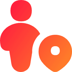 User Pin Icon from Flex Gradient Set