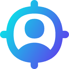 User Target Icon from Flex Gradient Set