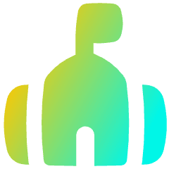 City Hall Icon from Flex Gradient Set