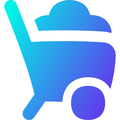 Mine Cart 1 Icon from Flex Gradient Set