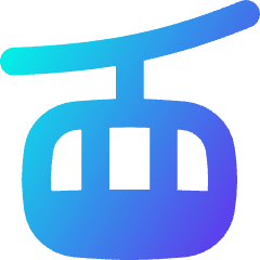 Cable Car Icon from Flex Gradient Set