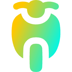 Motocycle Front Icon from Flex Gradient Set