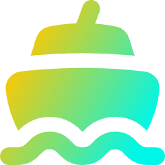 Ship Icon from Flex Gradient Set