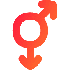 Gender Gay 2 Icon from Flex Gradient Set
