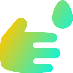 Hand Washing Icon from Flex Gradient Set