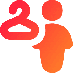 Locker Room Man Icon from Flex Gradient Set