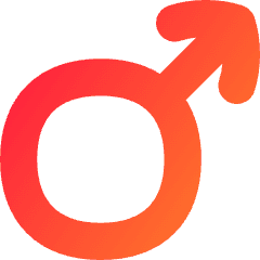 Man Symbol Icon from Flex Gradient Set