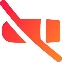 No Smaking Area Icon from Flex Gradient Set