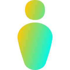 Toilet Man Icon from Flex Gradient Set