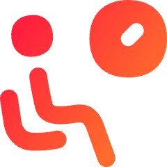Waiting Room Icon from Flex Gradient Set