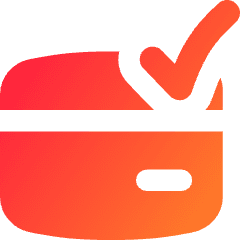 Credit Card Approved Icon from Flex Gradient Set