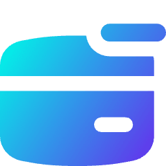 Credit Card Remove Icon from Flex Gradient Set