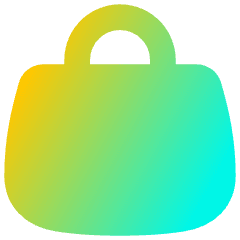 Shopping Bag Hand Bag 2 Icon from Flex Gradient Set
