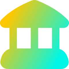 Bank Icon from Flex Gradient Set