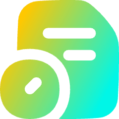 Order History Icon from Flex Gradient Set