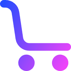 Shopping Cart Heavy Icon from Flex Gradient Set