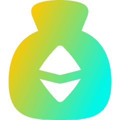 Bag Ethereum Icon from Flex Gradient Set