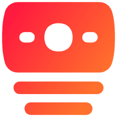 Bill 1 Icon from Flex Gradient Set