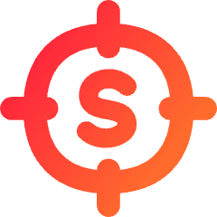 Target Dollar Icon from Flex Gradient Set