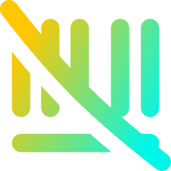 Bar Code Disable Icon from Flex Gradient Set