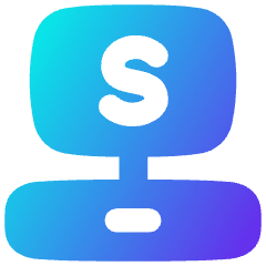 Cashier Machine 2 Icon from Flex Gradient Set