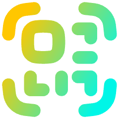 Qr Code Icon from Flex Gradient Set