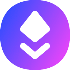 Ethereum Circle Icon from Flex Gradient Set