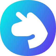 Uniswap Circle Icon from Flex Gradient Set
