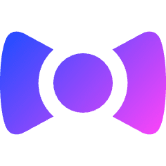 Bow Tie Icon from Flex Gradient Set