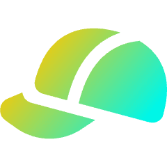 Cap Side Icon from Flex Gradient Set