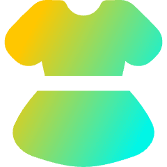 Dress Icon from Flex Gradient Set