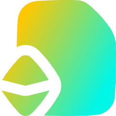 Document Smart Contract Icon from Flex Gradient Set