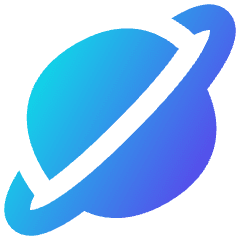 Planet Icon from Flex Gradient Set