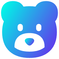 Bear Icon from Flex Gradient Set