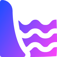 Dam Icon from Flex Gradient Set