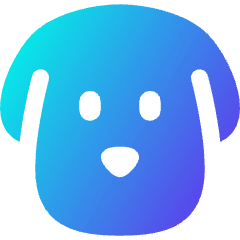Dog 1 Icon from Flex Gradient Set