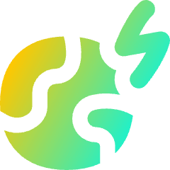 Geothermal Energy Icon from Flex Gradient Set