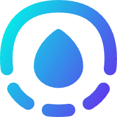 Water Drop 1 Icon from Flex Gradient Set