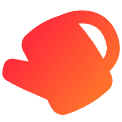 Watering Can Icon from Flex Gradient Set