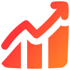 Decent Work And Economic Growth Icon from Flex Gradient Set