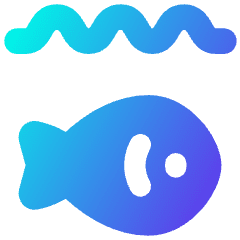 Life Below Water Icon from Flex Gradient Set