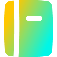 Contact Phonebook Icon from Flex Gradient Set