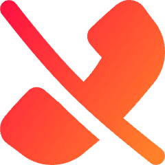 Call Hang Up Icon from Flex Gradient Set