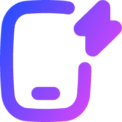 Phone Charging Icon from Flex Gradient Set