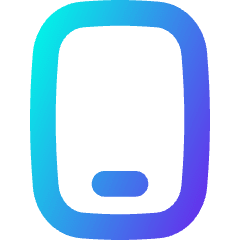 Phone Mobile Phone Icon from Flex Gradient Set