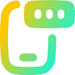 Phone Password Icon from Flex Gradient Set