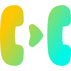 Transfer Forwarding Call Icon from Flex Gradient Set