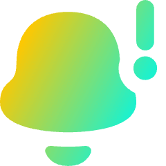 Notification Alarm 1 Icon from Flex Gradient Set