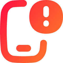 Notification Alert Icon from Flex Gradient Set